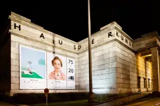 Haus der Kunst bei Nacht