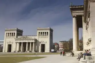 Königsplatz in der Maxvorstadt