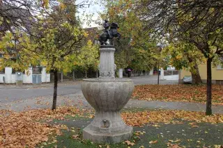 Bismarckbrunnen am Wensauer Platz