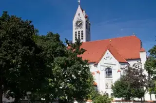 Evangelische Erlöserkirche an der Münchner Freiheit