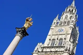 Der Münchner Marienplatz