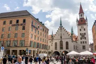 Altes Rathaus am Marienplatz in München