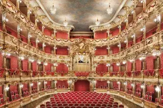 Prunkvoller Saal im Cuvilliéstheater