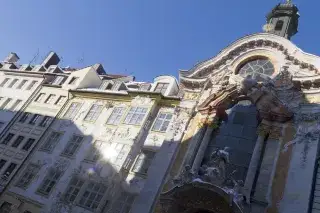 Eingang der Asamkirche in der Sendlinger Straße