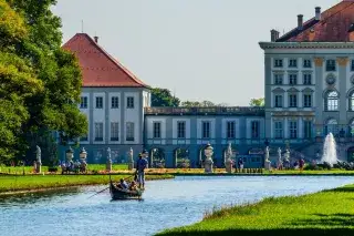 Gondel auf dem Nymphenburger Schlosskanal