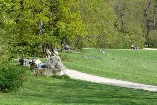 Bavariapark in München Schwanthalerhöhe