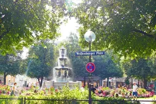 Sommer am Weißenburger Platz in Haidhausen