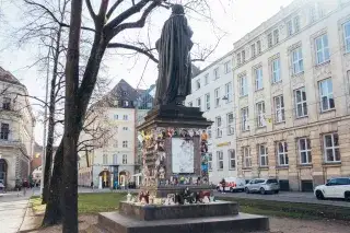 Gedenkstäte für Michael Jackson am Promenadeplatz