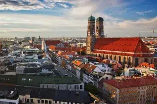 München-Panorama mit Frauenkirche