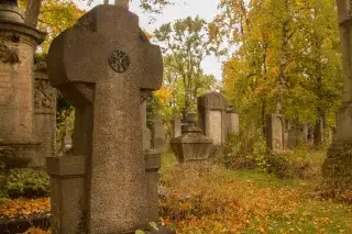 Grabmäler am Südfriedhof