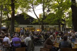 Der Augustinerkeller Biergarten