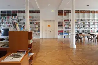 Bibliothek im Literaturhaus