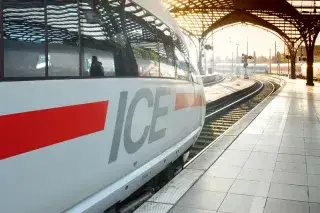 ICE train at Munich central station