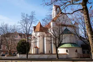 Die Erlöserkirche in Schwabing