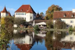 Schloss Blutenburg mit Burgsee