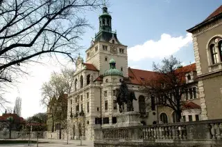 Außenansicht des Bayerischen Nationalmuseums