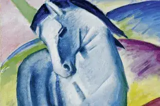 Bild aus der Sammlung des Blauen Reiter um Franz Marc