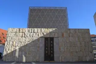 Die Synagoge Ohel Jakob am Sankt-Jakobs-Platz