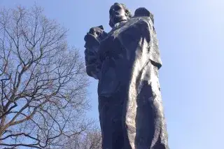 Denkmal für König Ludwig II. von Bayern in den Maximiliansanlagen