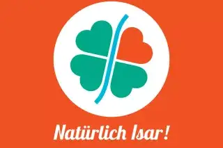 Das Logo der Aktion "Natürlich Isar!"