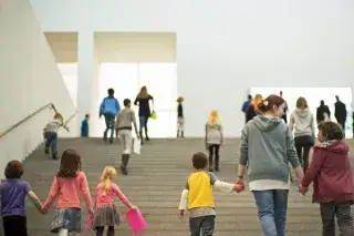 Kinderprogramm in der Pinakothek der Moderne