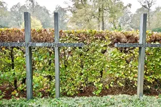 Sophie Scholls Grab auf dem Friedhof am Perlacher Forst