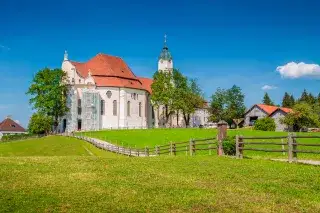 Die Wieskirche bei Steingaden