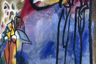 Wassily Kandinsky, Improvisation 19, 1911, Foto: Städt. Galerie im Lenbachhaus und Kunstbau