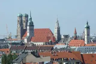 Terrassen-Aussicht vom Deutschen Museum