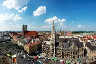 Panorama der Münchner Altstadt