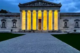 Glyptothek am Abend