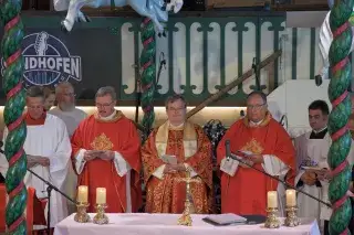 Wiesngottesdienst im Marstall