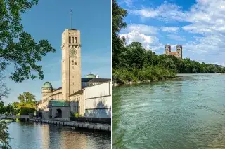 Deutsches Museum + Isar