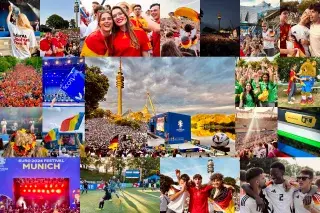 Collage EURO 2024 in München