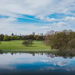 Englischer Garten im Herbst