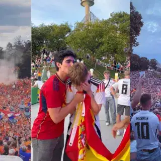 Videos zur UEFA EURO 2024 auf dem muenchen-Instagram-Kanal