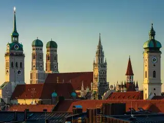 Die Türme der Stadt München