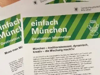 Broschüre von einfach münchen